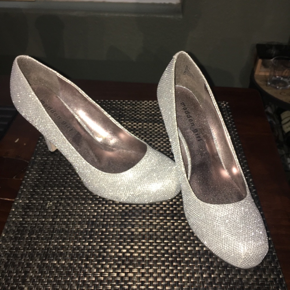 Silver heels
